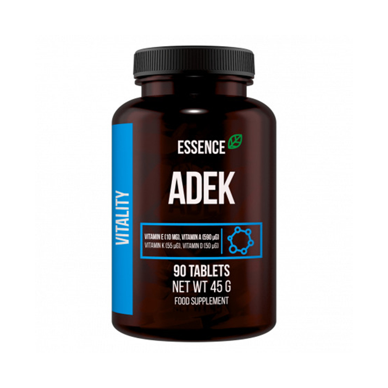 ADEK Vitamina A, D, E si K (90 tablete), Essence Efarmacie.ro imagine 2022