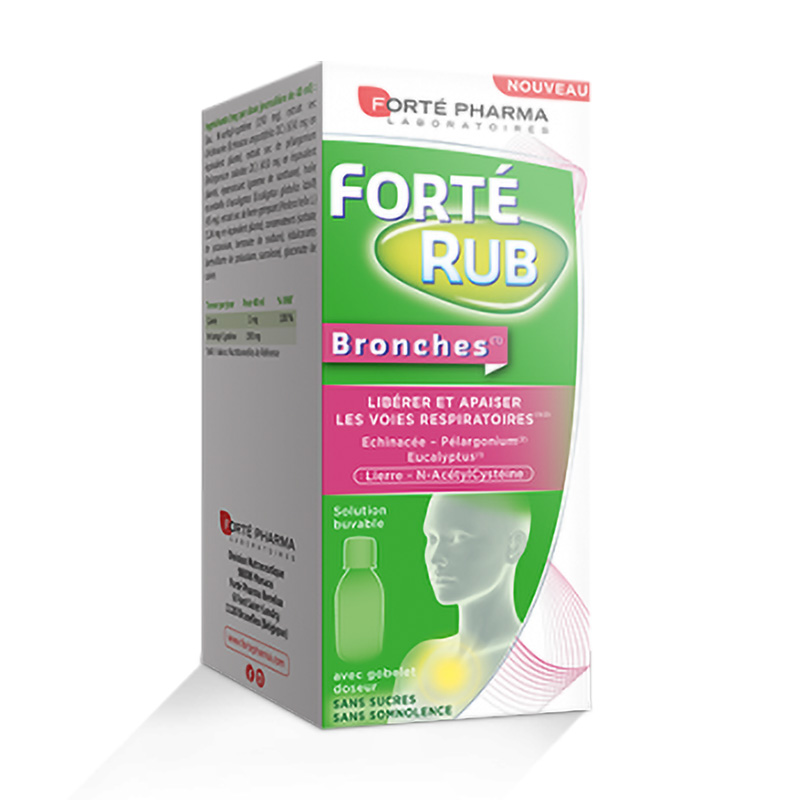 Forte Rub Bronches (200 ml), Forte Pharma Efarmacie.ro