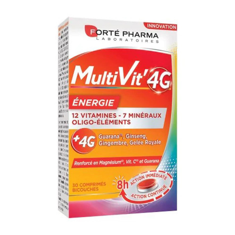 MultiVit 4G Energie (30 tablete), Forte Pharma Efarmacie.ro imagine 2022