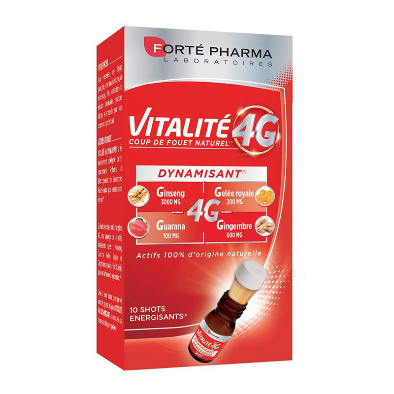 Vitalite 4G Dynamisant (10 shoturi), Forte Pharma