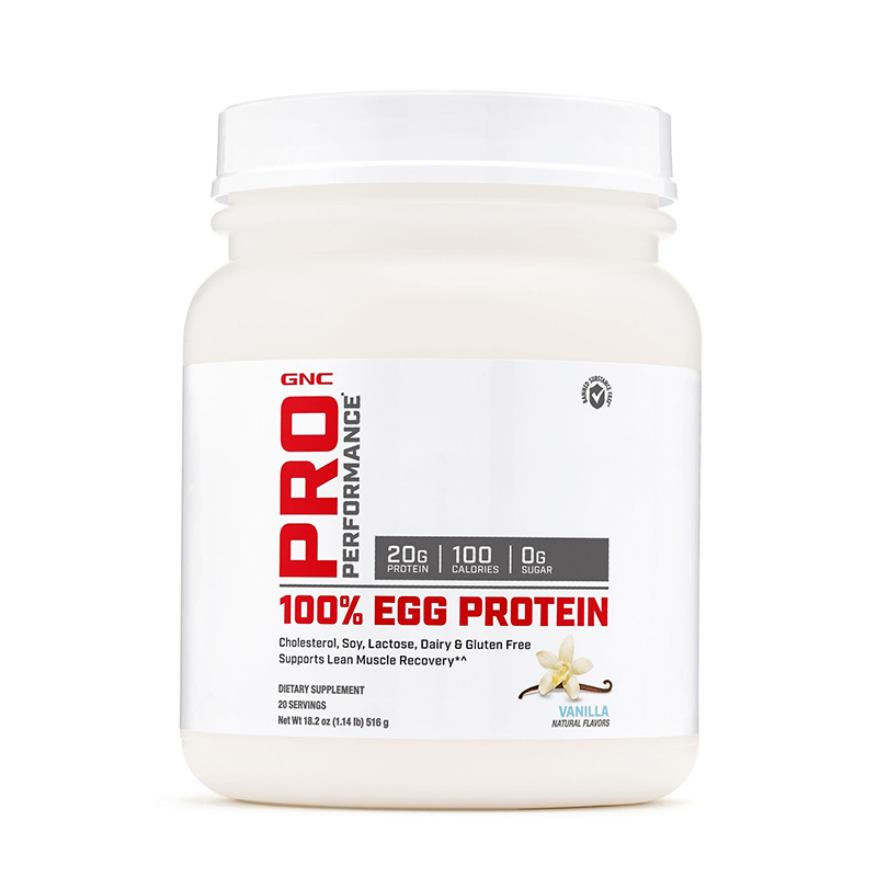 100% Proteina din ou cu aroma de vanilie (516 grame), GNC Pro Performance Efarmacie.ro imagine 2022