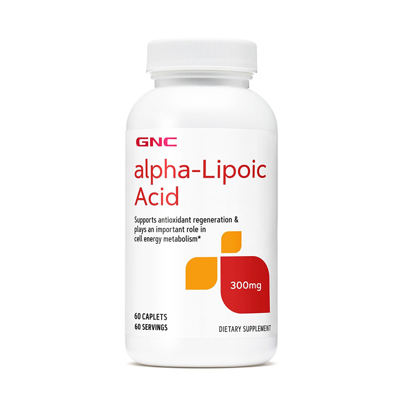 Acid Alfa Lipoic 300 mg (60 capsule), GNC Efarmacie.ro imagine 2022