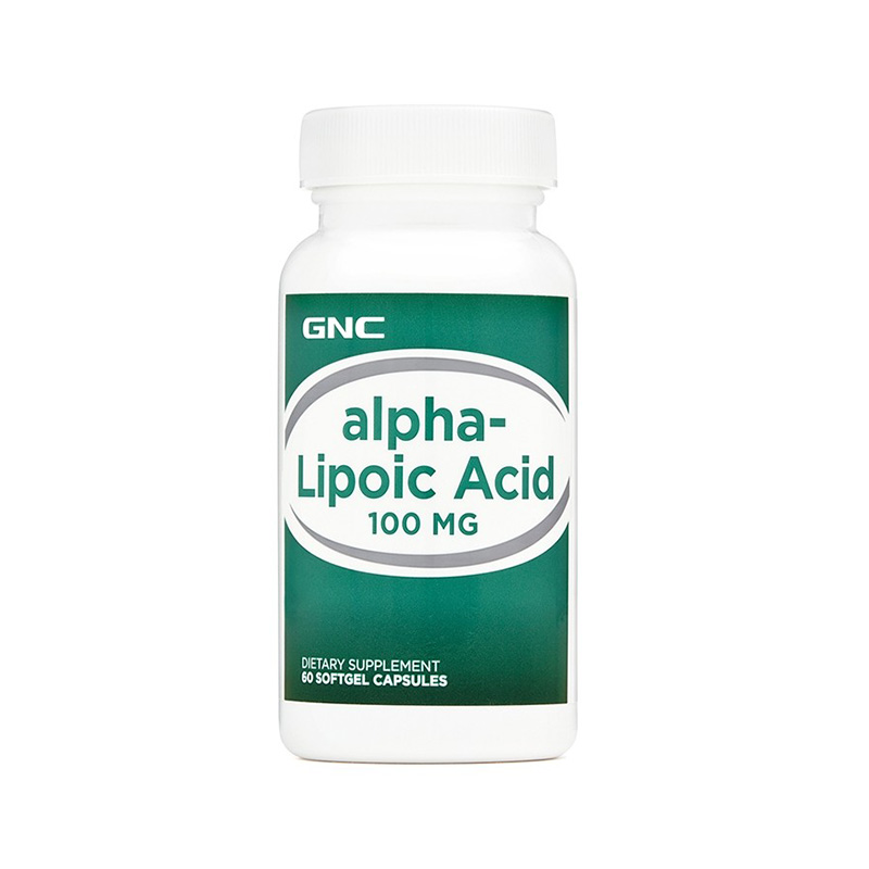 Acid Alfa Lipoic 100 mg (60 capsule), GNC Efarmacie.ro imagine 2022