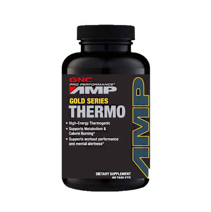 AMP Gold Series Thermo Complex pentru energie si metabolism (60 capsule), GNC Pro Performance