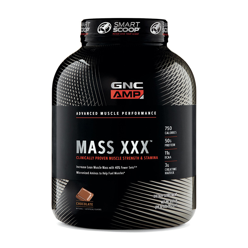 AMP Mass XXX Proteina din zer cu aroma de ciocolata (2812.27 grame), GNC Efarmacie.ro imagine 2022