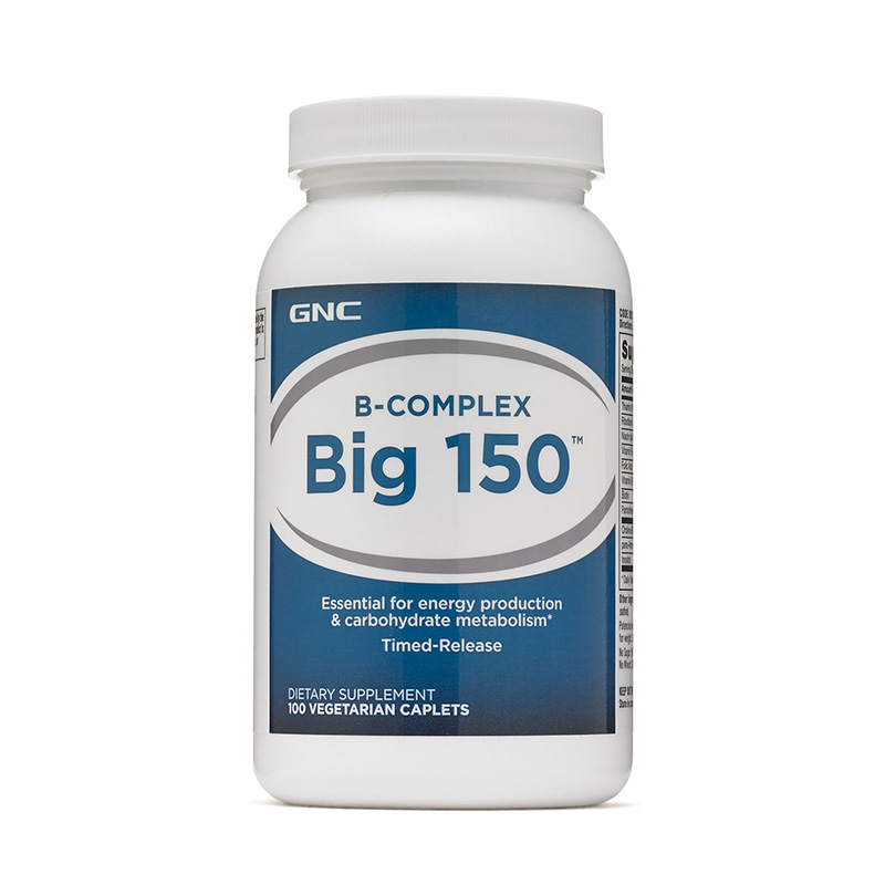 B-Complex Big 150 Vitamina B (100 capsule), GNC Efarmacie.ro imagine 2022