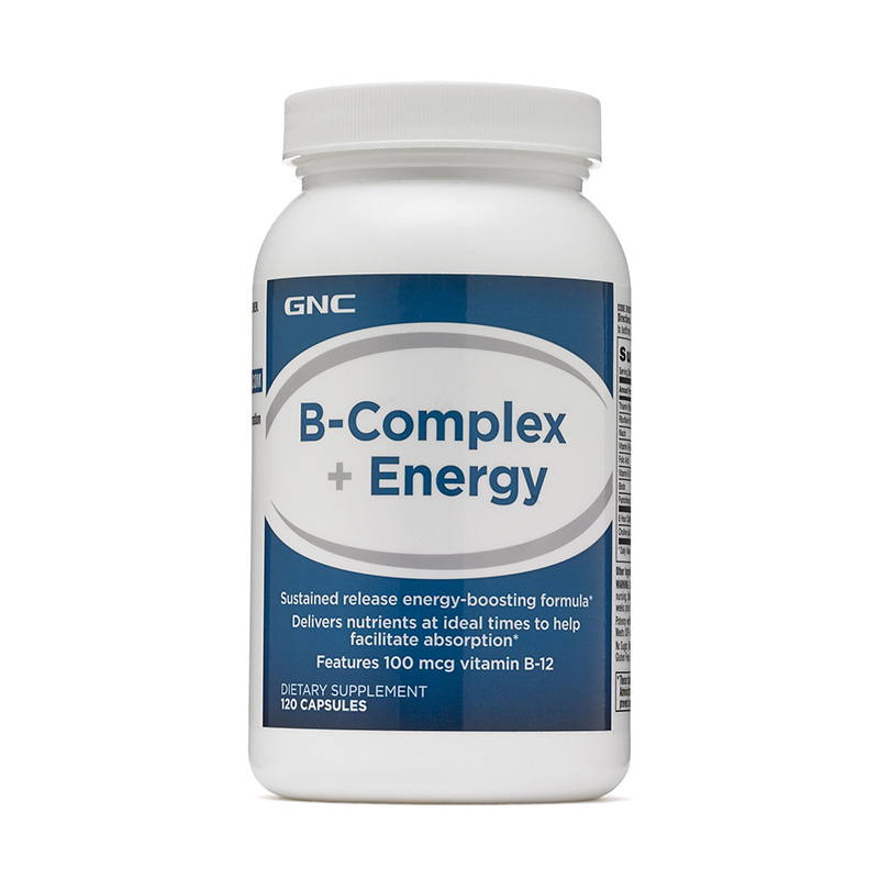 Vitamine B-Complex + Formula energizanta (120 capsule), GNC