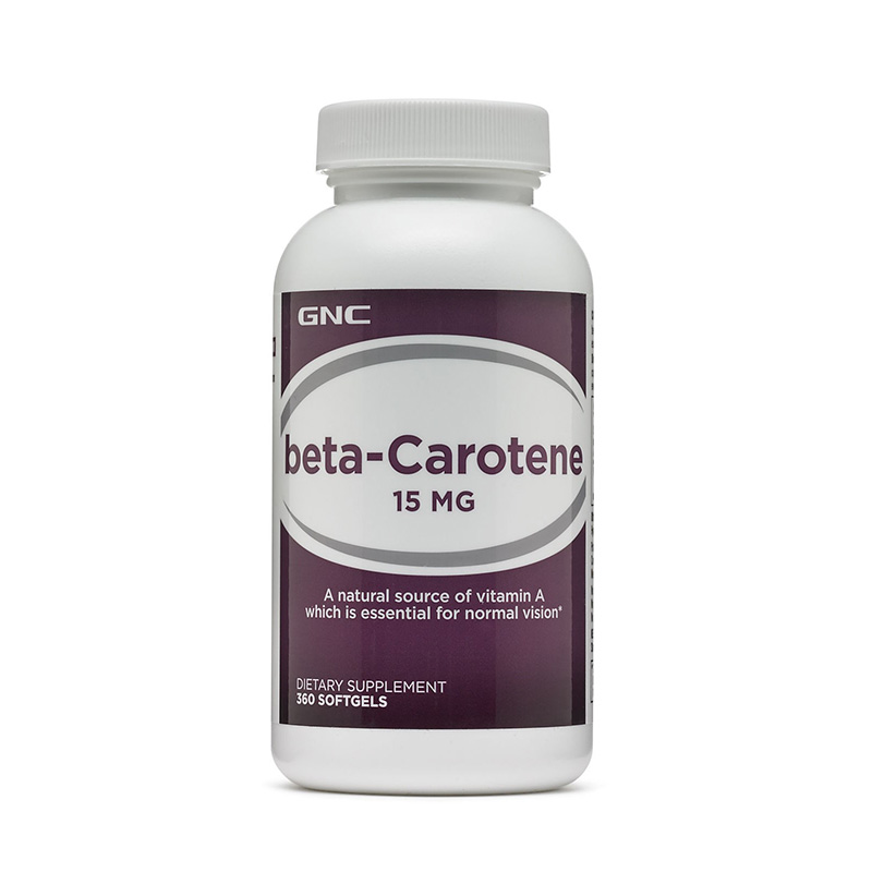 Beta-Caroten 15 mg (360 capsule), GNC Efarmacie.ro imagine 2022