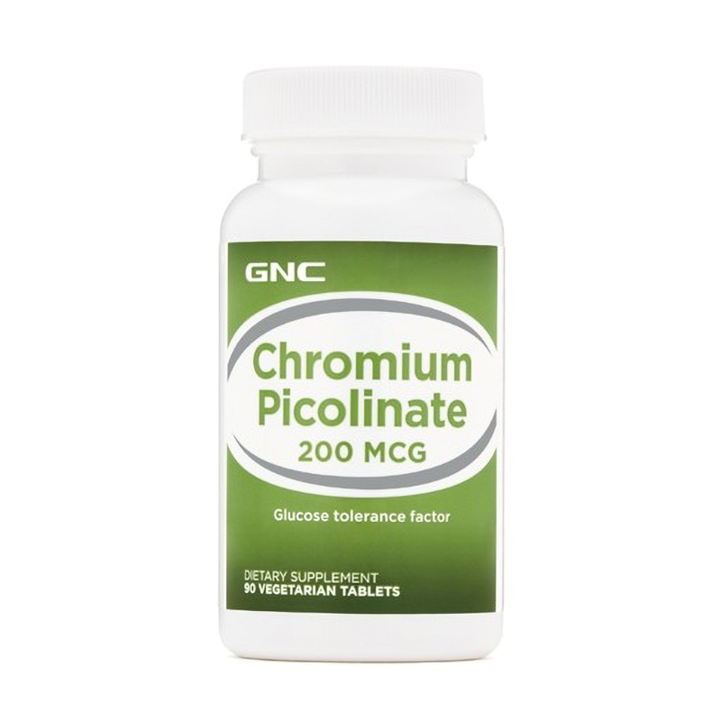 Crom Picolinat 200 mg (90 capsule), GNC Efarmacie.ro imagine 2022