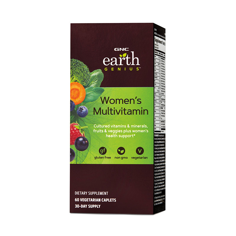 Multivitamine pentru femei (60 tablete), GNC Earth Genius Efarmacie.ro