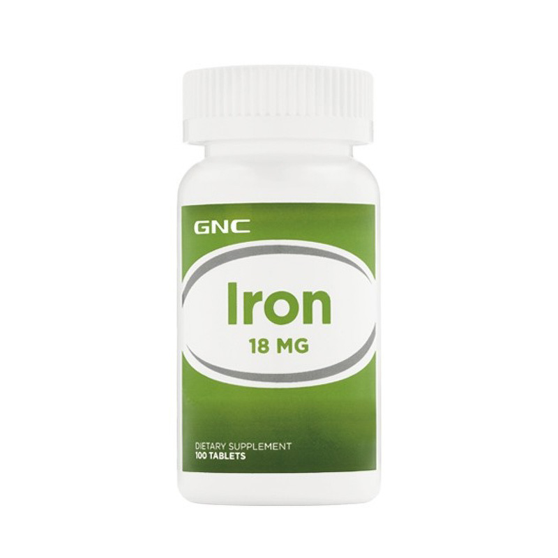 Fier 18 mg (100 tablete), GNC Efarmacie.ro imagine 2022
