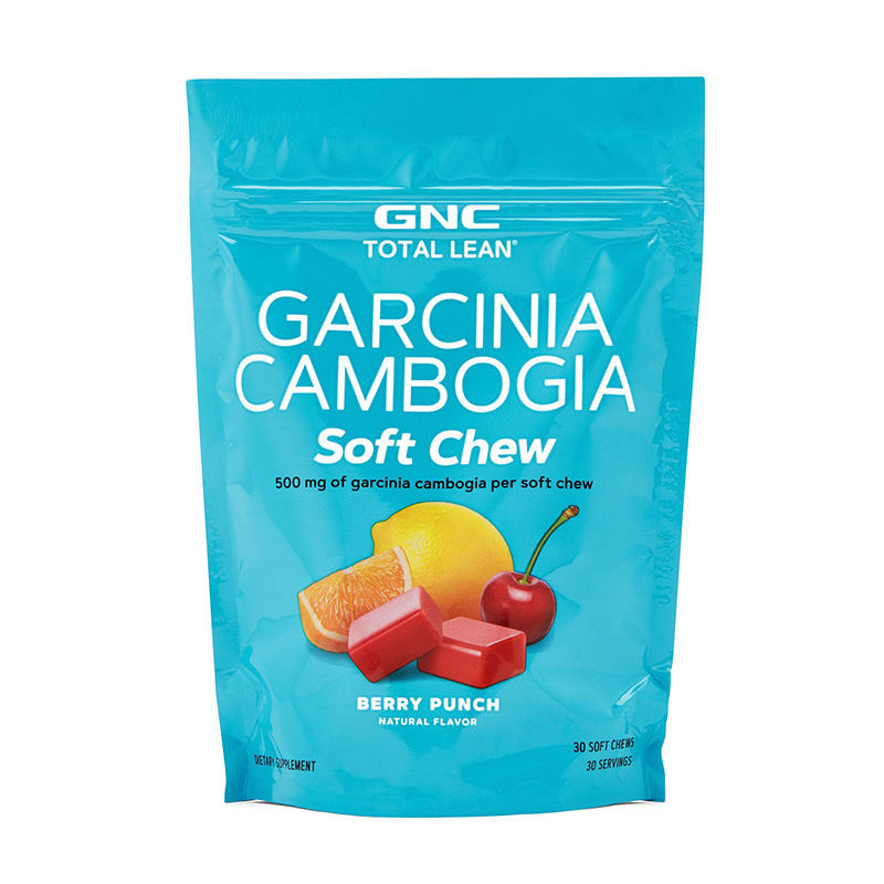 Garcinia Cambogia caramele cu aroma de fructe (30 caramele), GNC Total Lean Efarmacie.ro imagine 2022