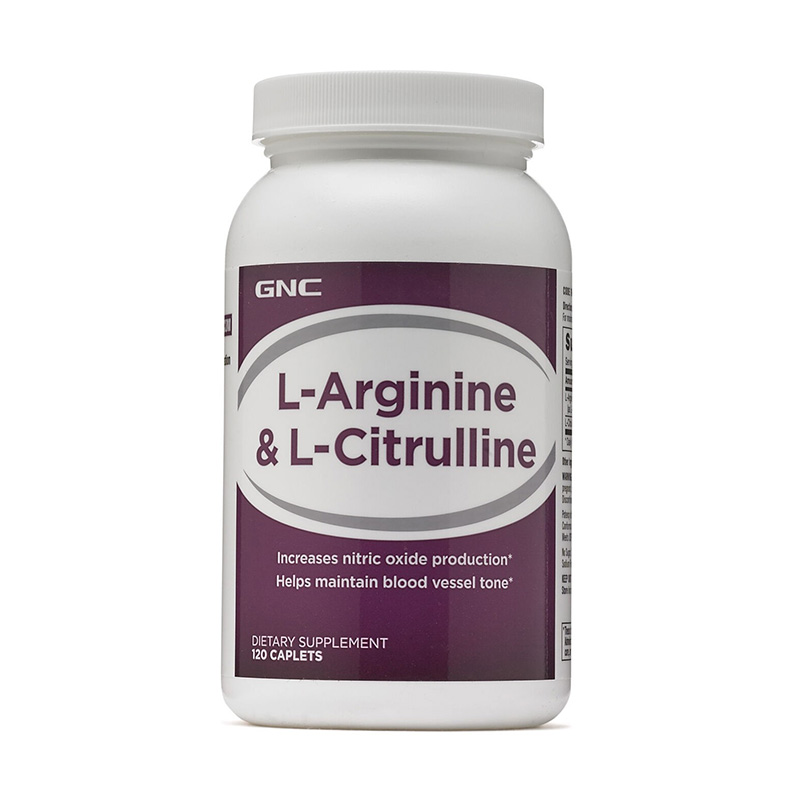 L-Arginina si L-Citrulina (120 capsule), GNC