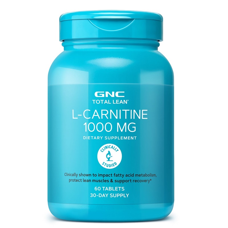 L-Carnitina 1000 mg (60 capsule), GNC Total Lean Efarmacie.ro imagine 2022