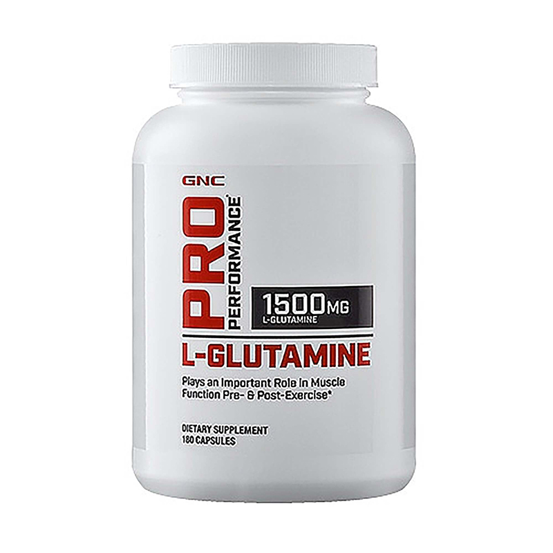 L-Glutamina 1500 mg (180 capsule), GNC Pro Performance