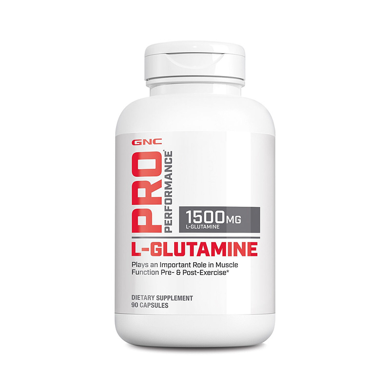 L-Glutamina 1500 mg (90 capsule), GNC Pro Performance Efarmacie.ro
