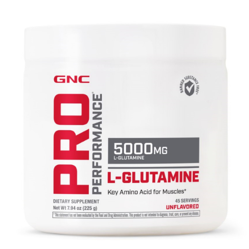 L-Glutamina 5000 mg (225 grame), GNC Pro Performance