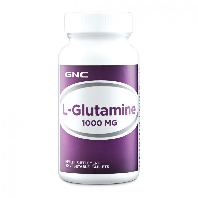 L-Glutamina 1000 mg (50 capsule), GNC Efarmacie.ro imagine 2022