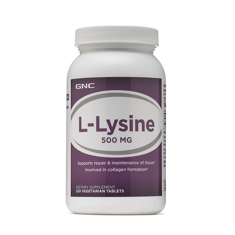 L-Lizina 500 mg (100 capsule), GNC