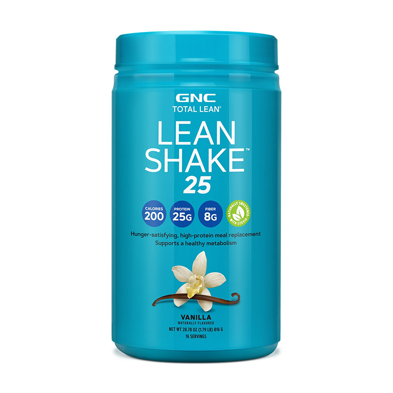 Lean Shake 25 cu aroma de naturala de vanilie (832 grame), GNC Total Lean