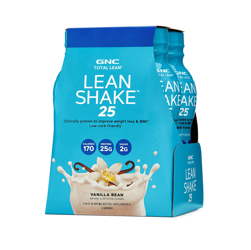Lean Shake 25 cu aroma de vanilie (414 ml), GNC Total Lean