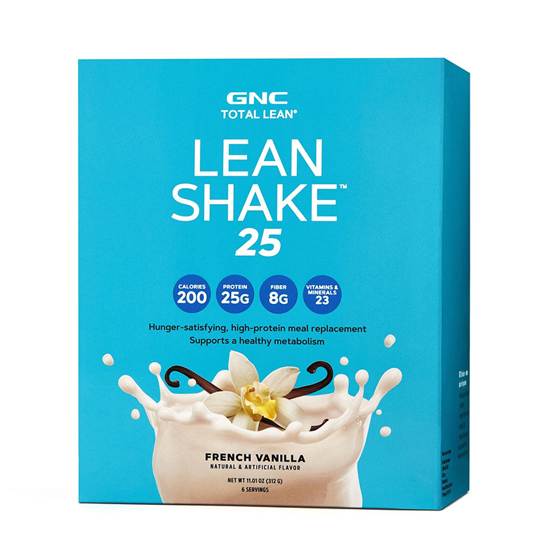 Lean Shake 25 cu aroma de vanilie (52 grame), GNC Total Lean