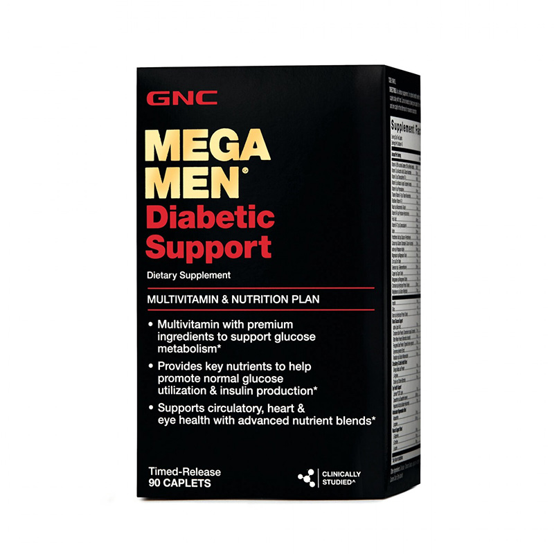 Mega Men Diabetic Support (90 capsule), GNC