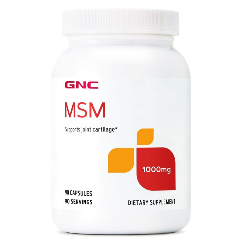 MSM 1000 mg (90 capsule), GNC Efarmacie.ro imagine 2022