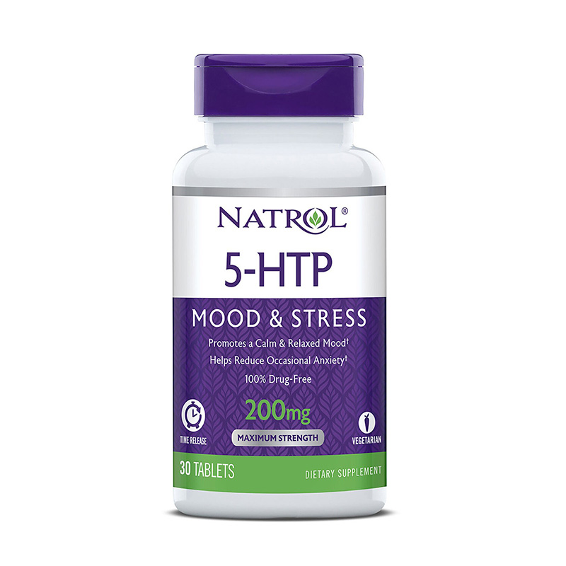 Natrol 5-HTP Mood & Stress 200 mg (30 tablete), GNC Efarmacie.ro imagine 2022