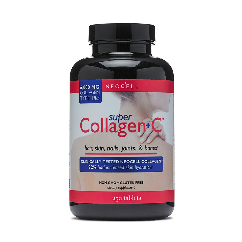 Neocell Super Colagen + Vitamina C (250 capsule), GNC