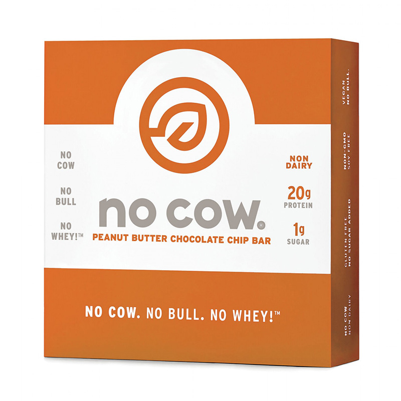 No Cow Baton proteic cu aroma de ciocolata si unt de arahide (60 grame), GNC