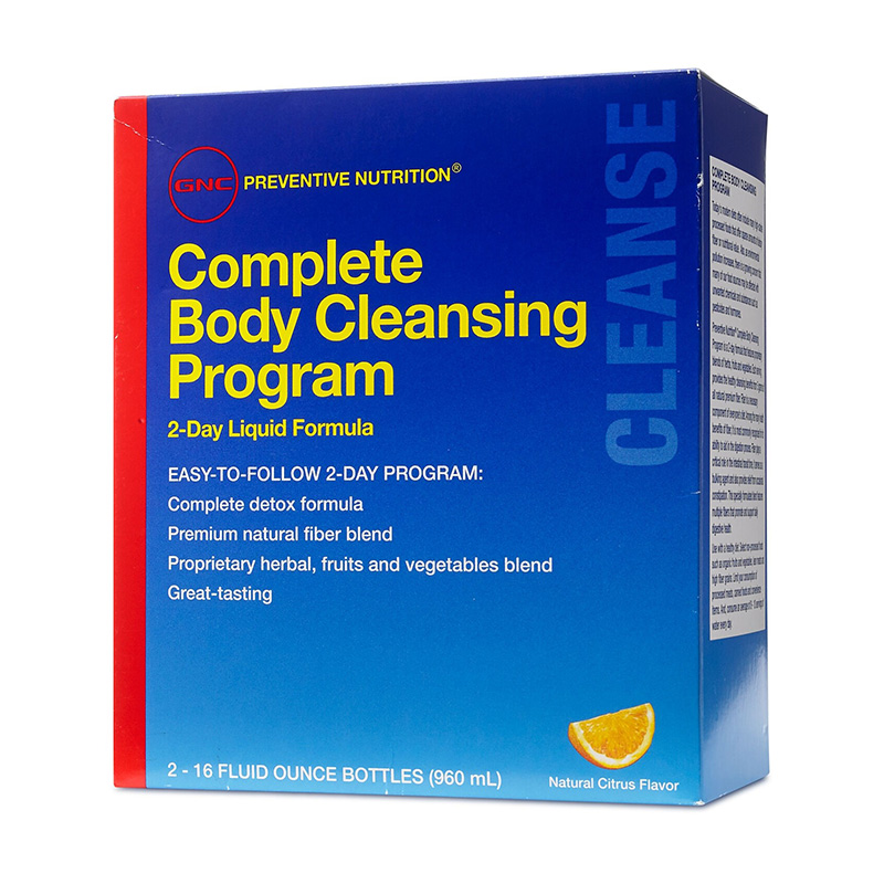 Program de curatare completa in 2 zile cu aroma de citrice (960 ml), GNC Preventive Nutrition