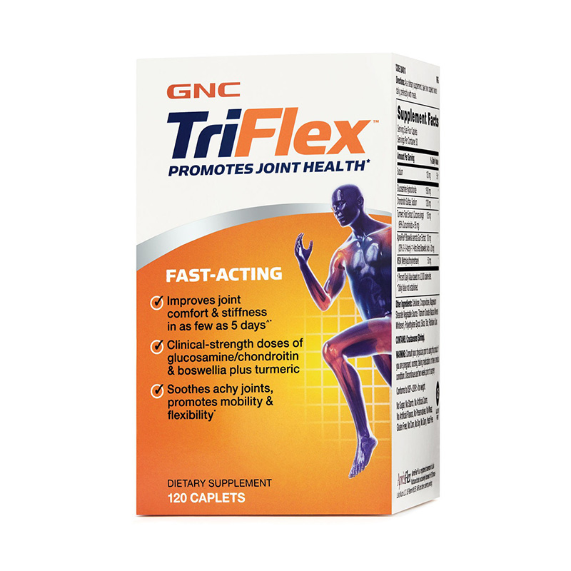 Triflex Fast Acting Formula pentru sanatatea articulatiilor (120 tablete), GNC