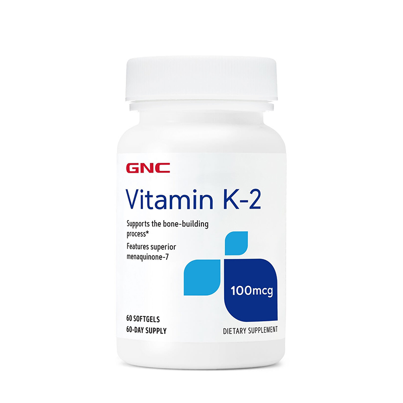 Vitamina K-2 100 MCG (60 capsule gelatinoase), GNC Efarmacie.ro imagine 2022