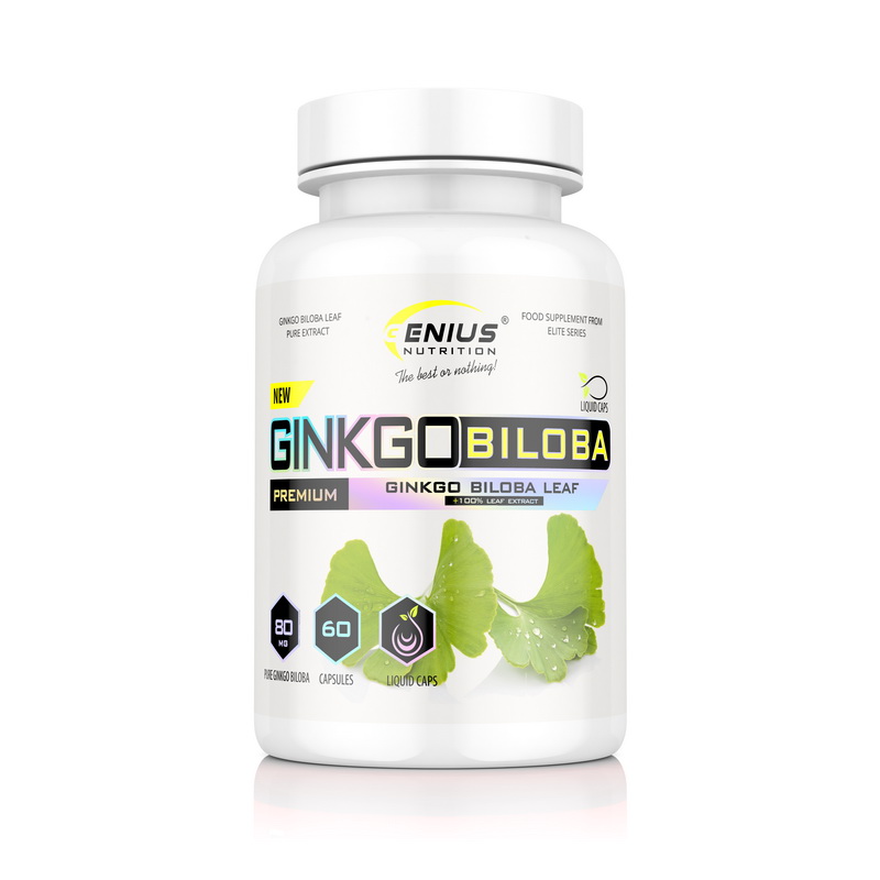 Ginkgo biloba (60 capsule), Genius Nutrition