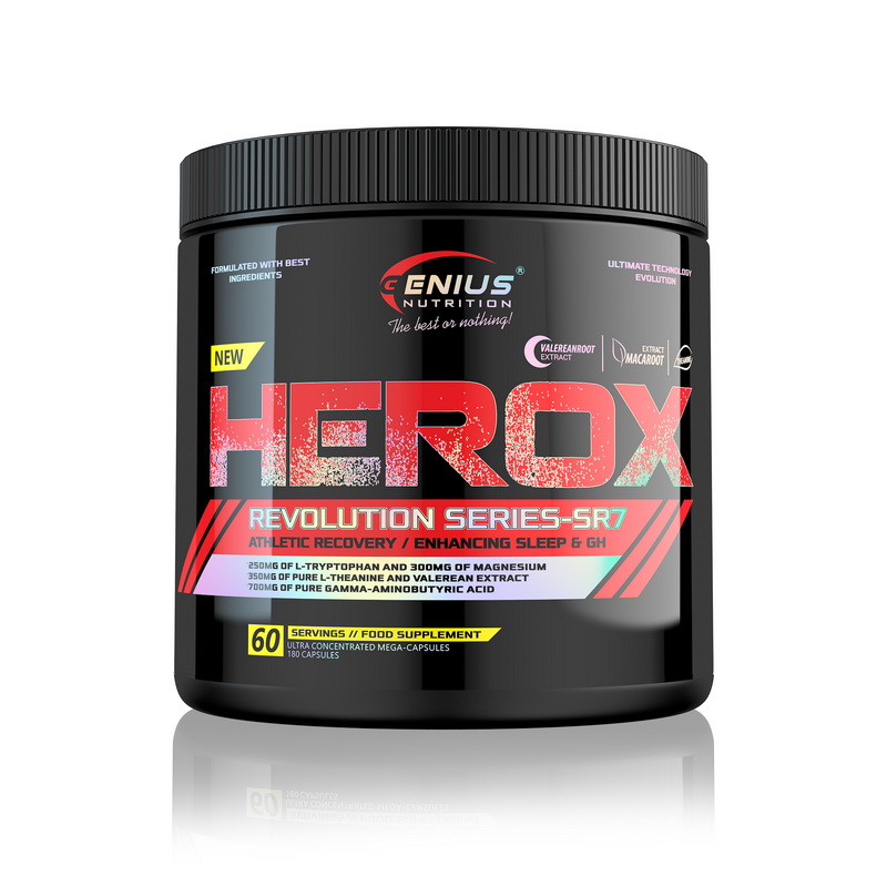 Herox (180 capsule), Genius Nutrition Efarmacie.ro imagine 2022