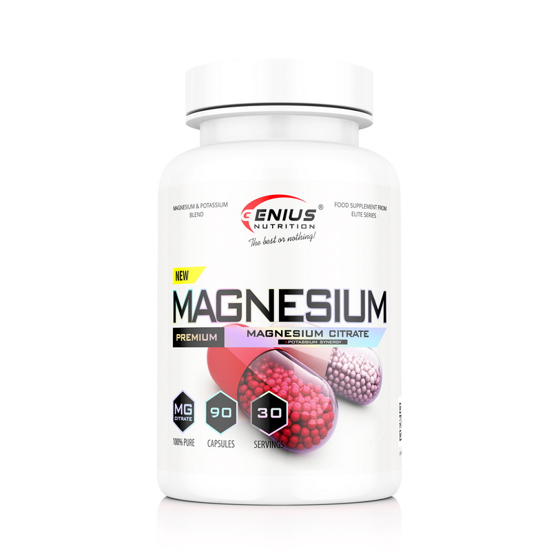 Magnesium (90 capsule), Genius Nutrition Efarmacie.ro