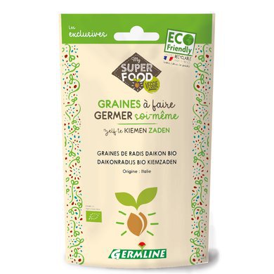 Ridiche alba pentru germinat eco (100 grame), Germline Efarmacie.ro