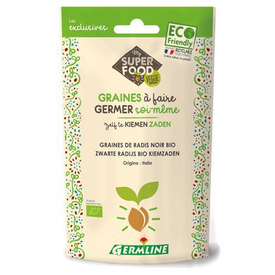 Ridiche neagra pentru germinat eco (150 grame), Germline Efarmacie.ro