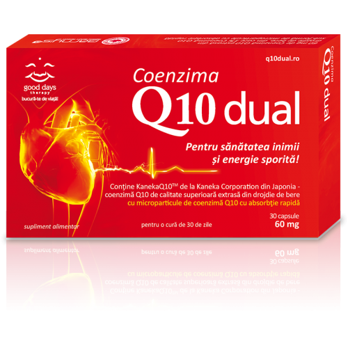 Coenzima Q10 Dual (30 capsule). Good Days Therapy Efarmacie.ro