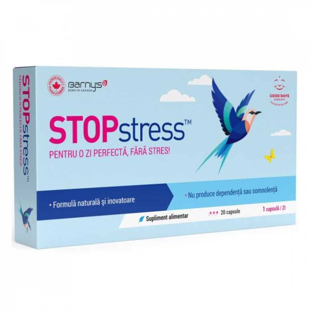 Stopstress (20 capsule), Good Days Therapy Efarmacie.ro imagine noua