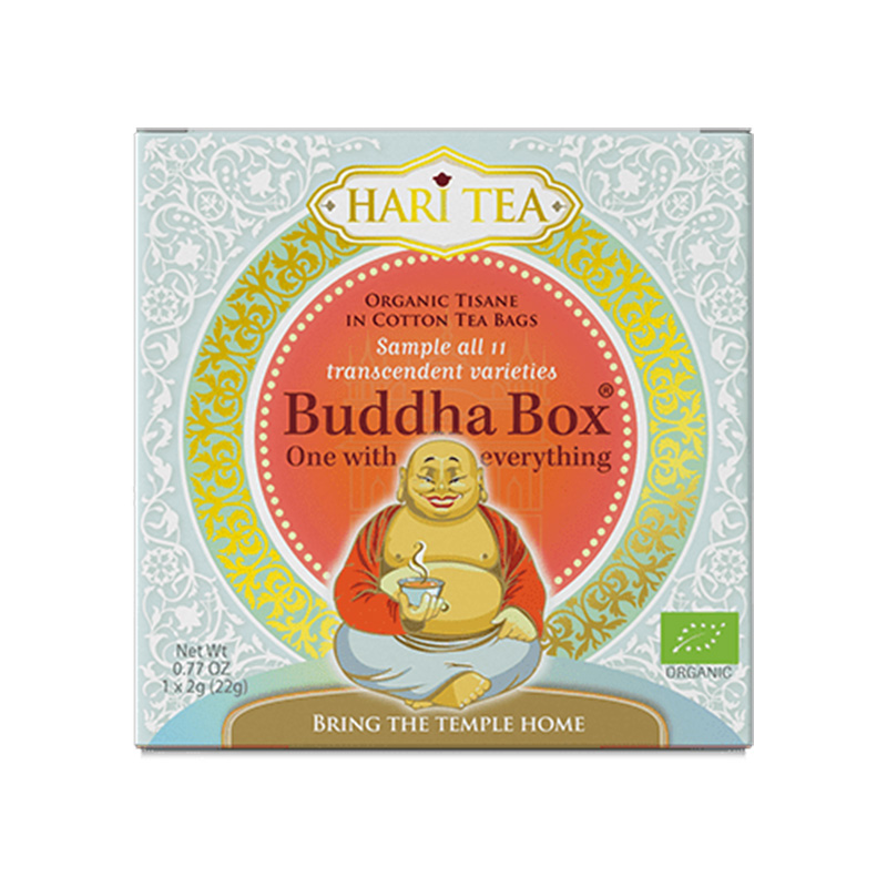 Ceai premium – Budha Box – cutie cu toate cele 11 ceaiuri bio (11 doze), Hari Tea Efarmacie.ro
