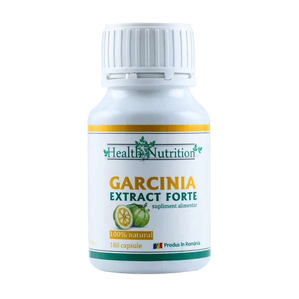 Garcinia extract forte (180 capsule), Health Nutrition Efarmacie.ro