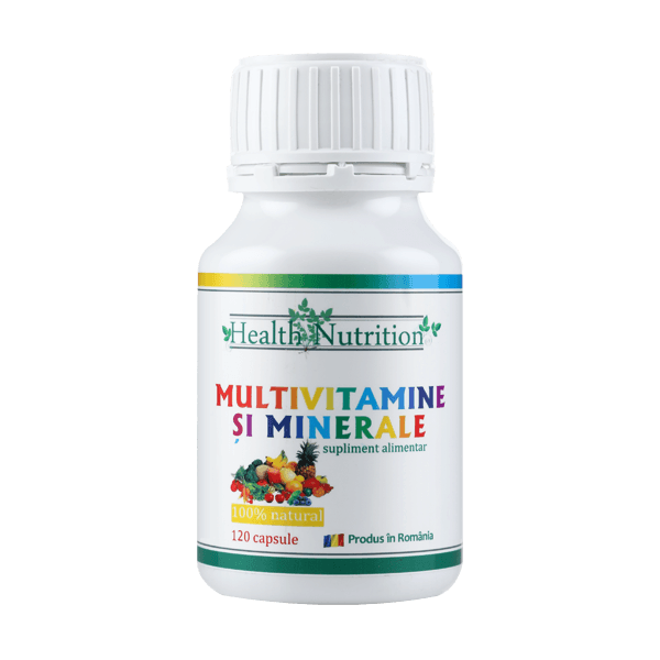 Multivitamine si Minerale (120 capsule), Health Nutrition Efarmacie.ro