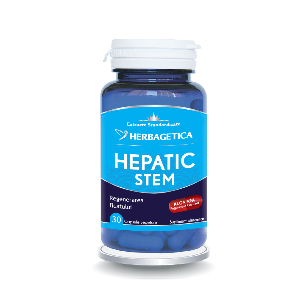 Hepatic Stem (30 capsule), Herbagetica Efarmacie.ro