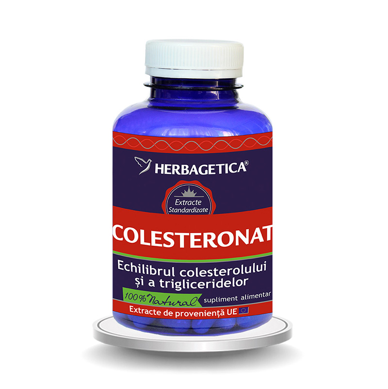 Colesteronat (120 capsule), Herbagetica