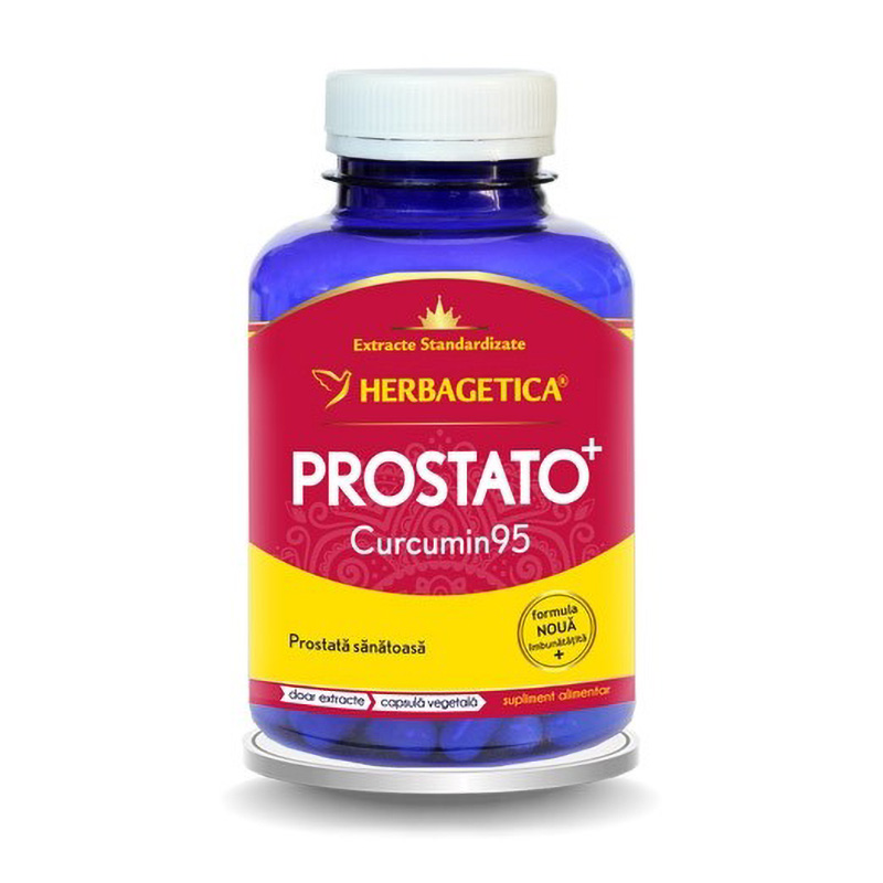 Prostato Curcumin 95 (120 capsule), Herbagetica