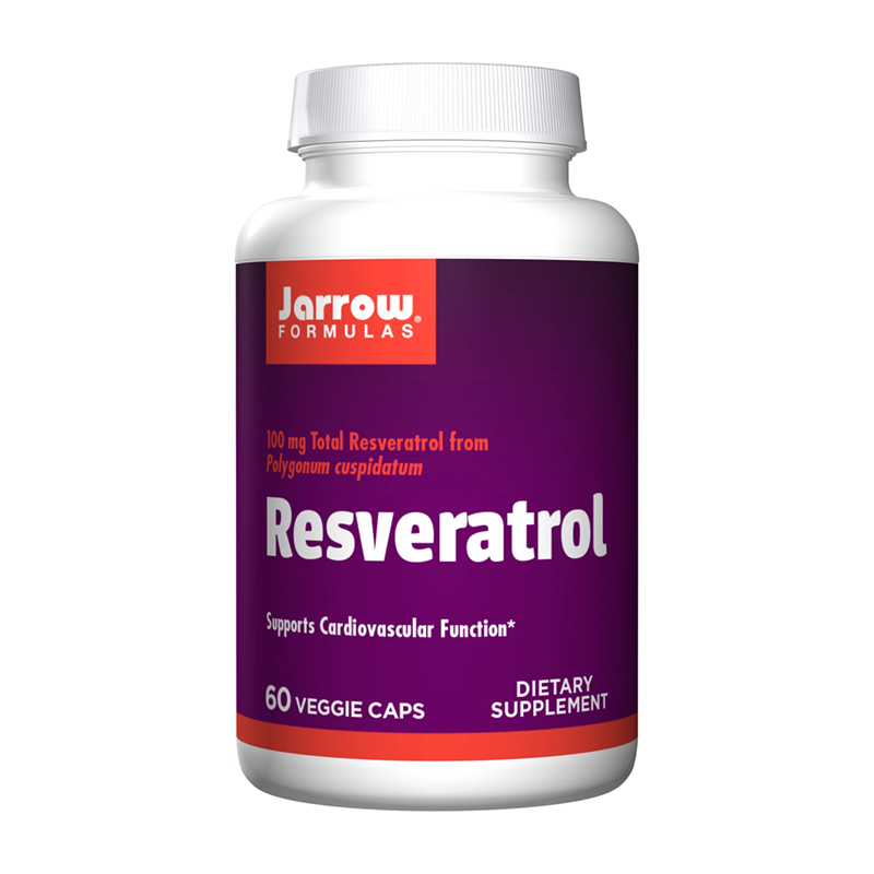 Resveratrol 100mg (60 capsule), Jarrow Formulas Efarmacie.ro