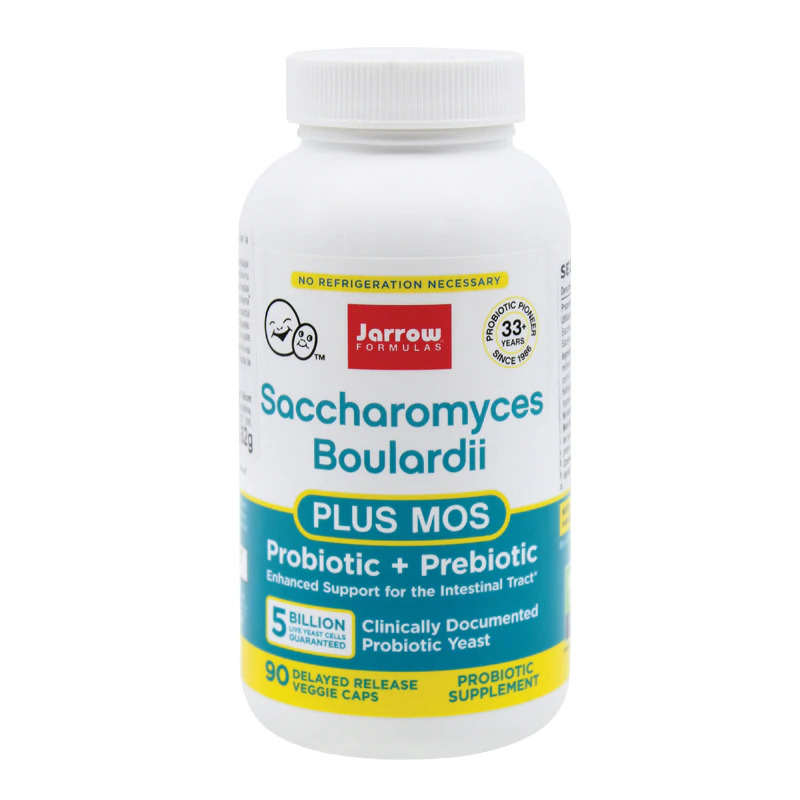 Saccharomyces Boulardii + MOS (90 capsule), Jarrow Formulas Efarmacie.ro