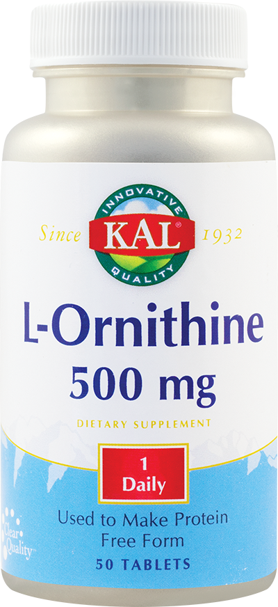 L-Ornithine 500 mg  (50 capsule) Efarmacie.ro